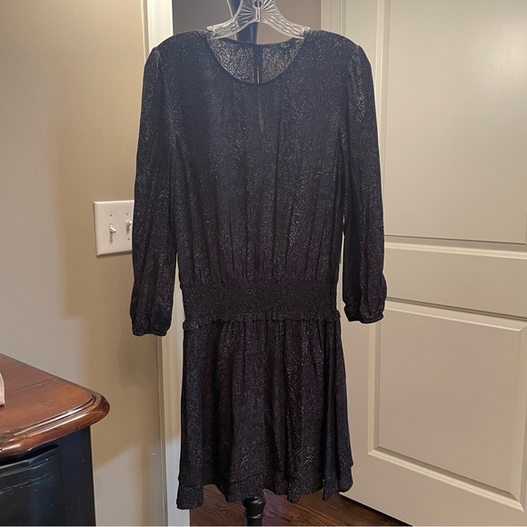 Rails Inez Long Sleeve Snakeprint Minidress NWT - Picture 2 of 6